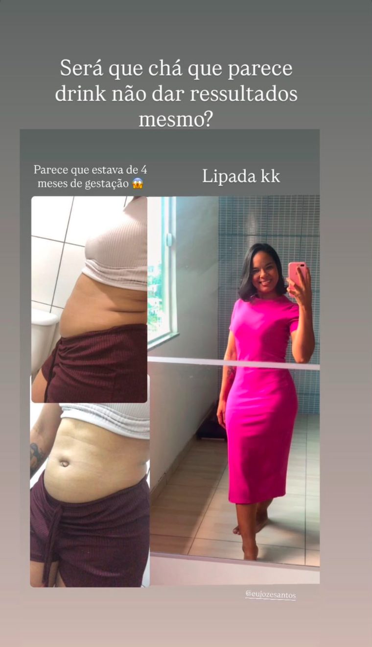 Antes e depois de cliente 12